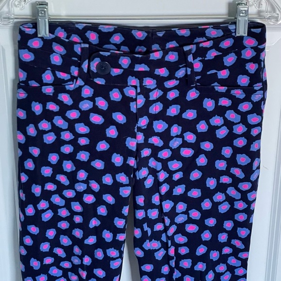 Lilly Pulitzer luxury Spotted Capri Pants Size 2 47301 - Picture 10 of 14